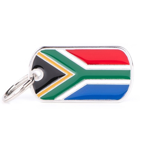 Medaglietta Flags Bandiera Sudafrica